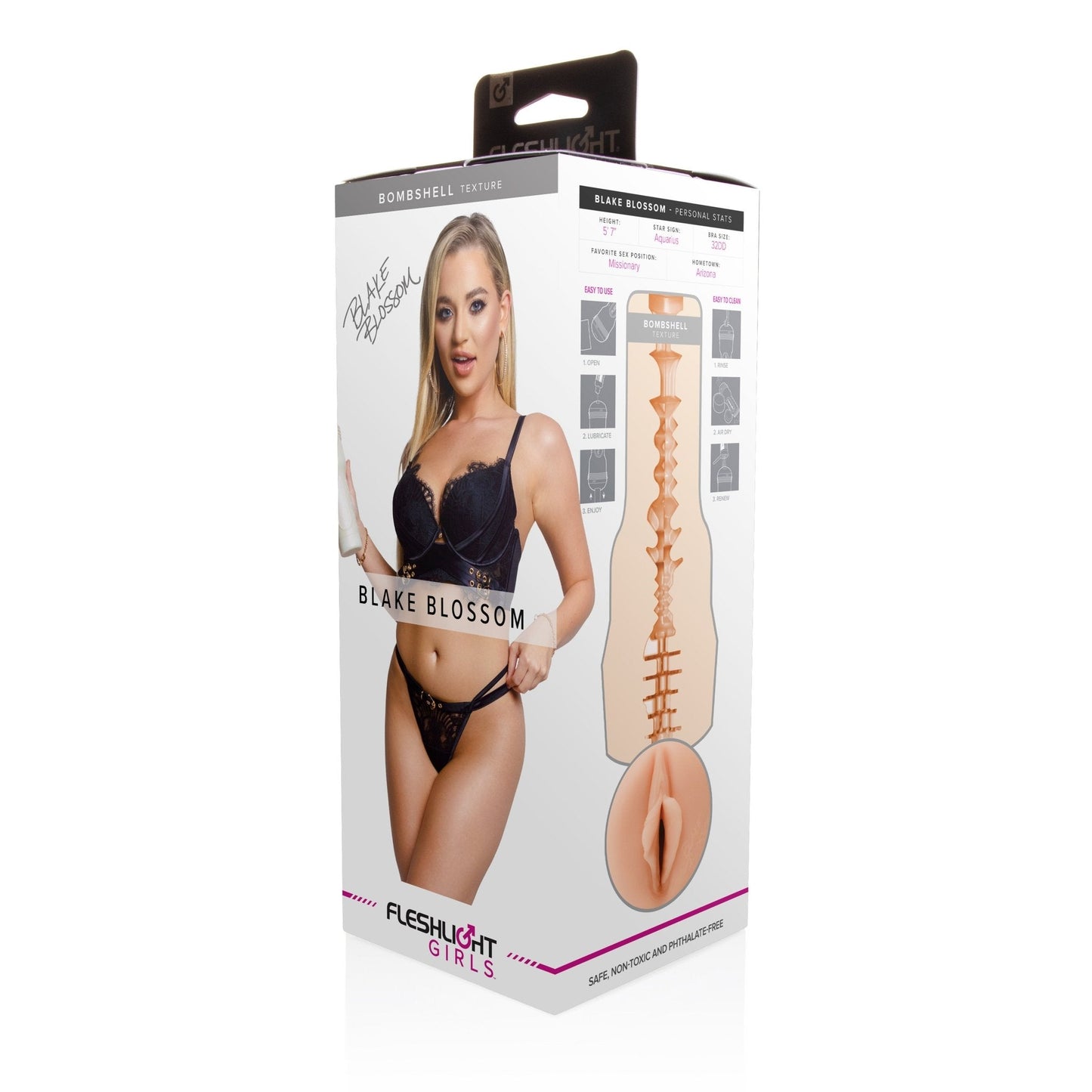 Blake Blossom Fleshlight Bombshell (Lady) With Case Fleshlight