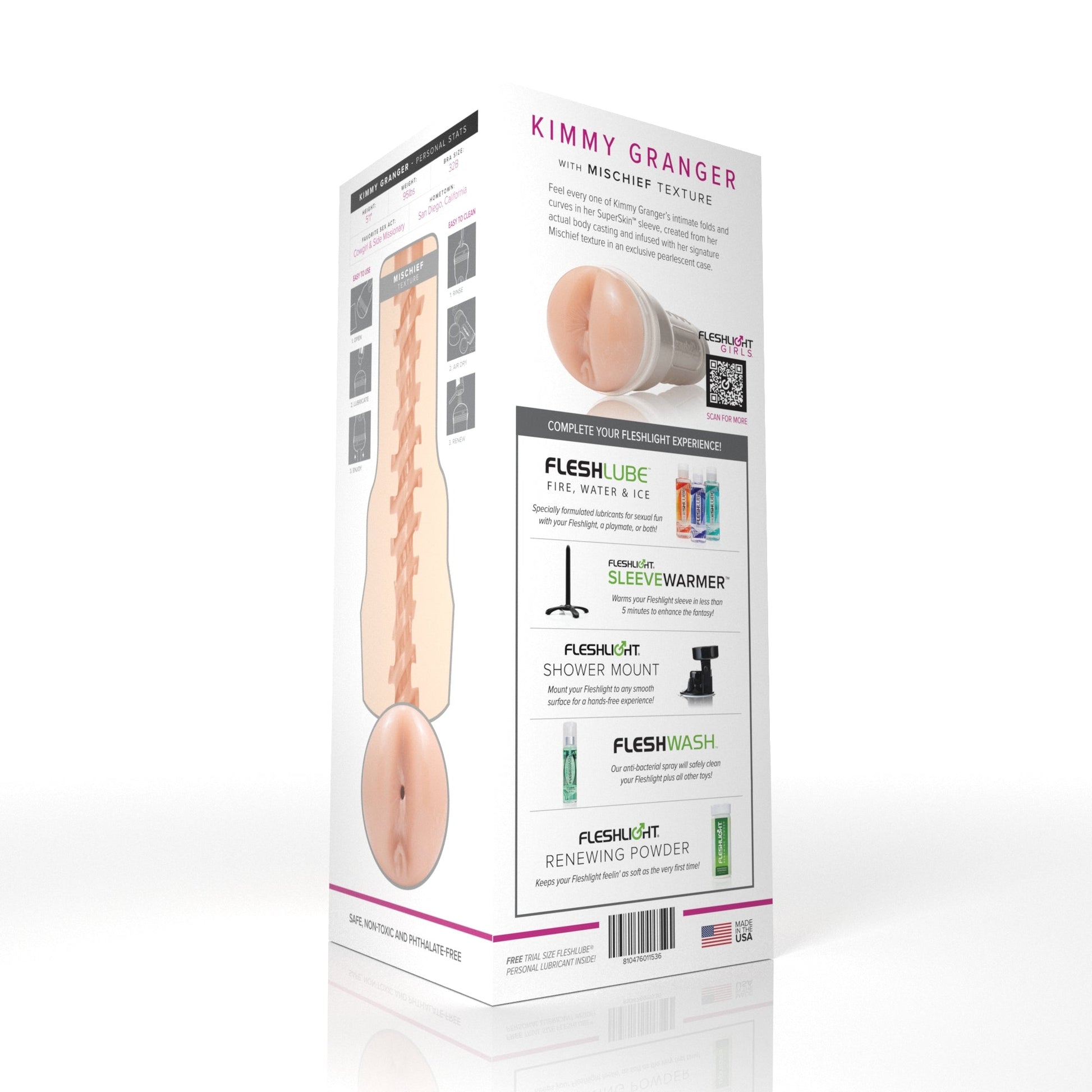 Kimmy Granger Fleshlight Rebel (Lady) With case Fleshlight