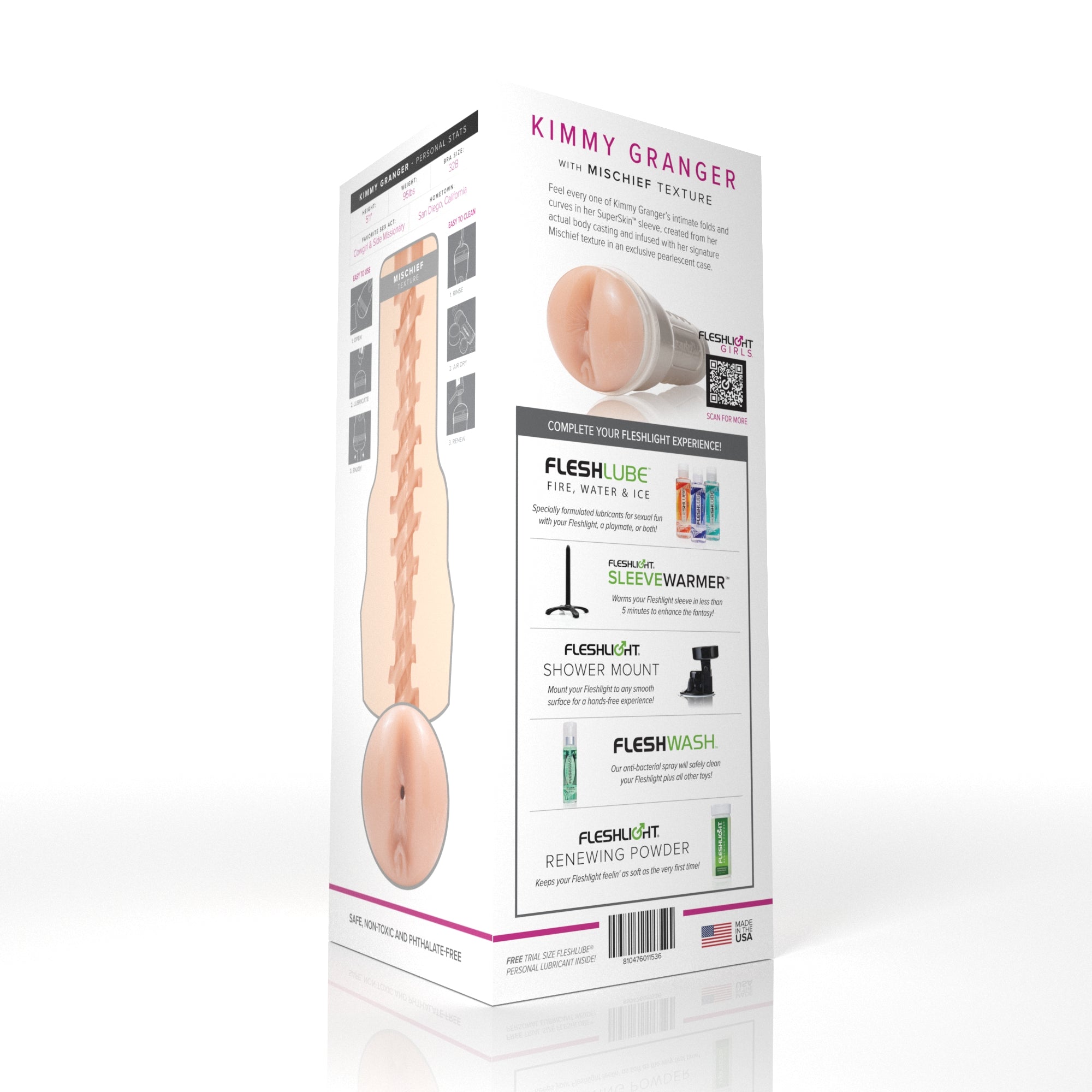Kimmy Granger Fleshlight Rebel (Lady) With case Fleshlight