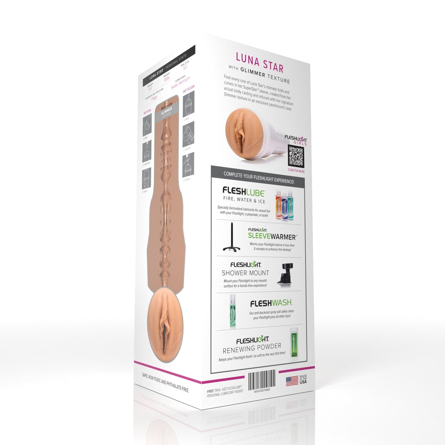 Luna Star Fleshlight Gleam (Butt) Without case Fleshlight