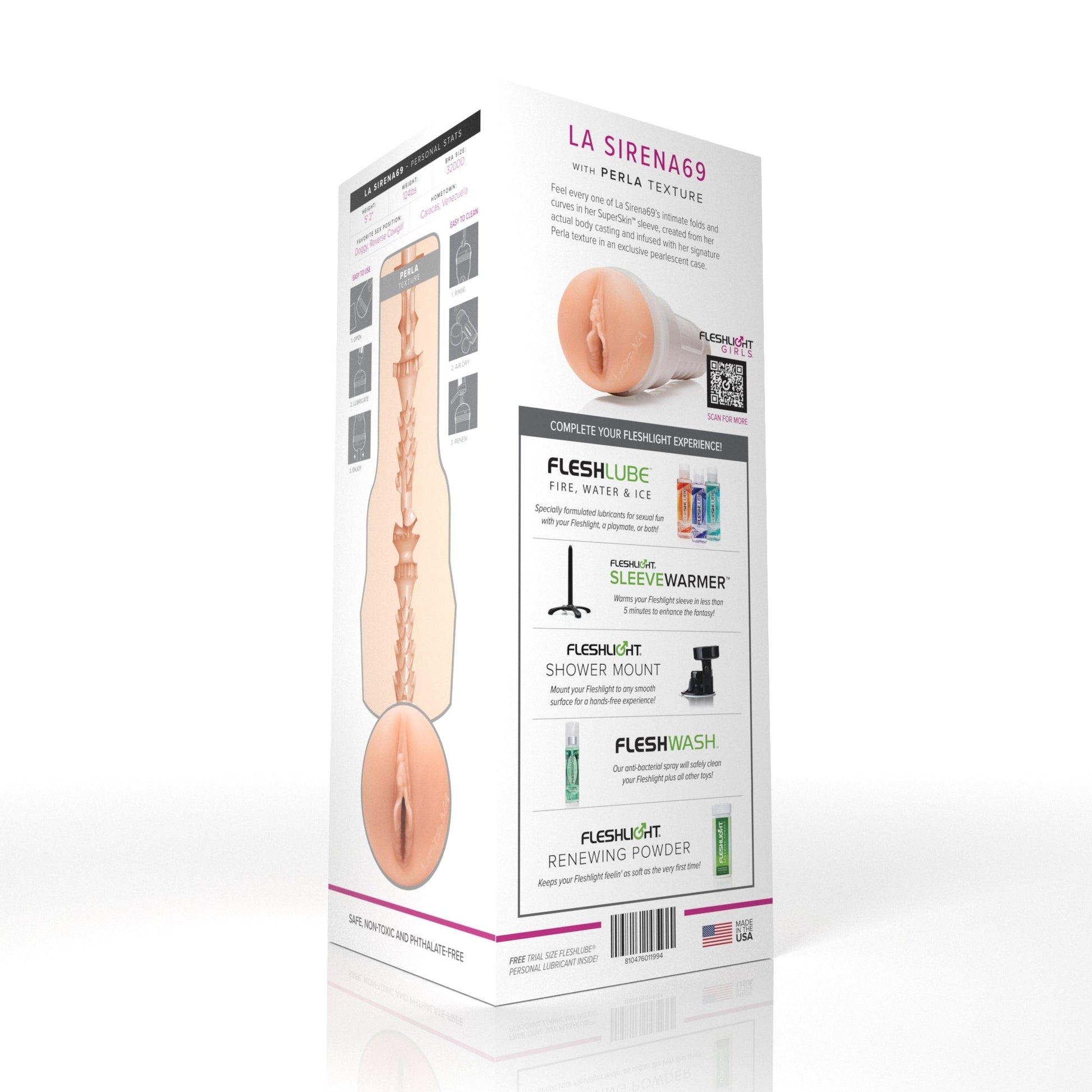 La Sirena69 Fleshlight Tesoro (Butt) Without Case Fleshlight
