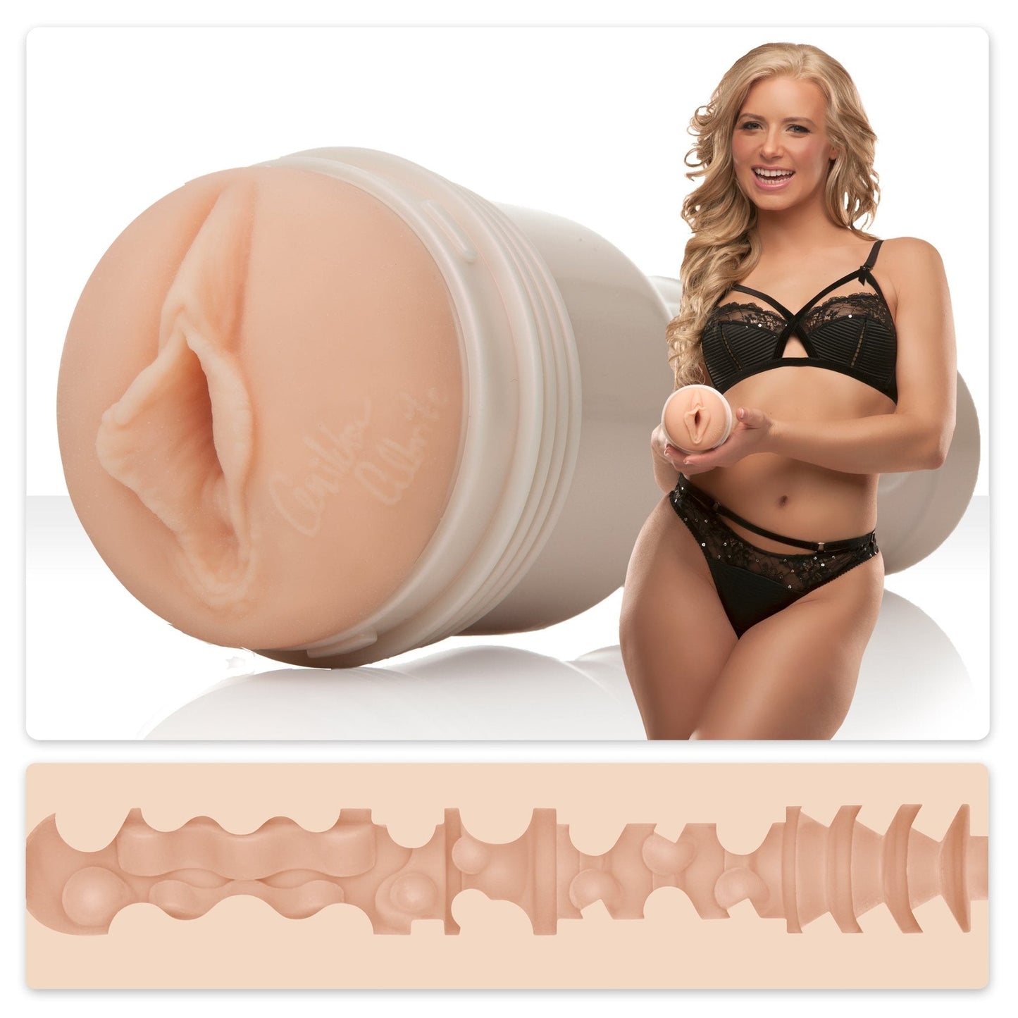 Fleshlight Girl Anikka Albrite Stroker Goddess (Lady) With case