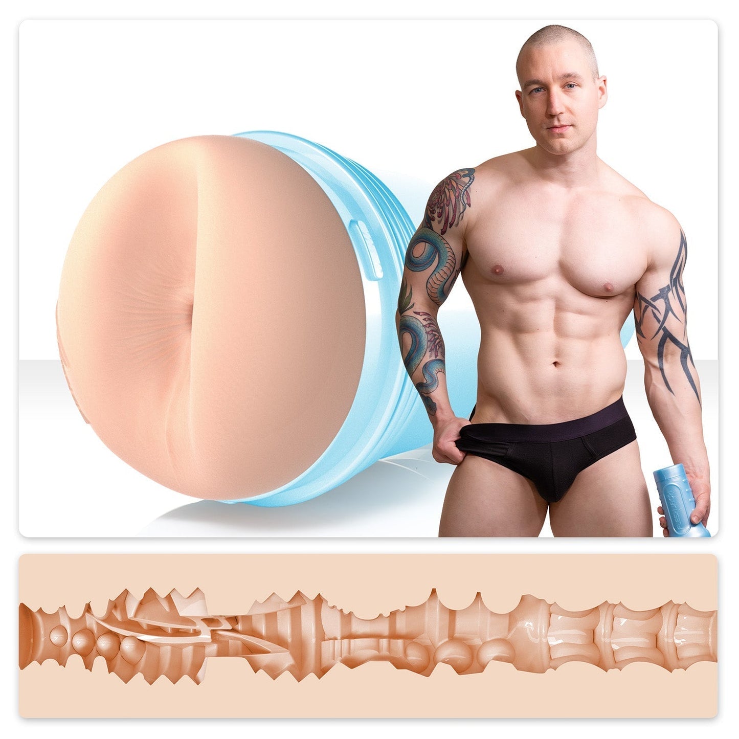 Fleshjack Boy Baxxx Stroker Chaos (Butt)