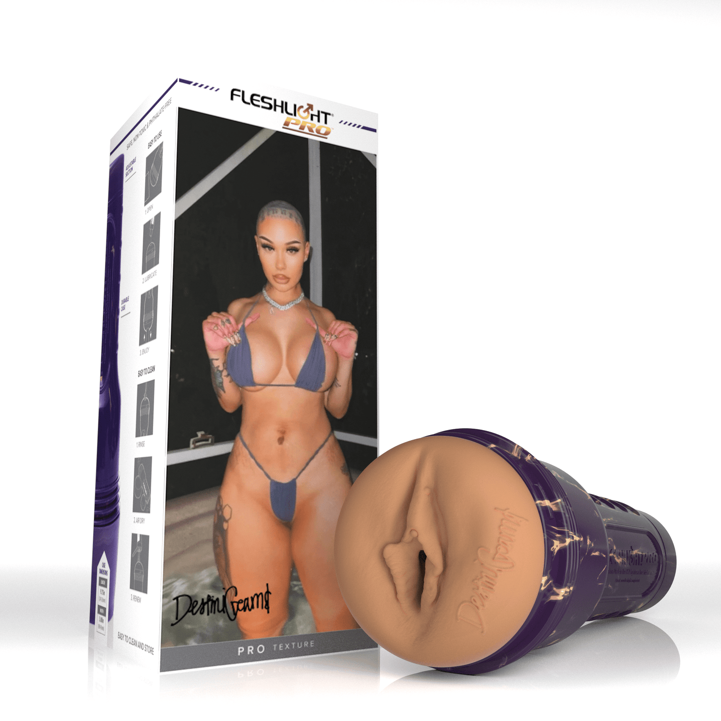 Fleshlight Pro Destini Creams Lady Stroker Allure 150