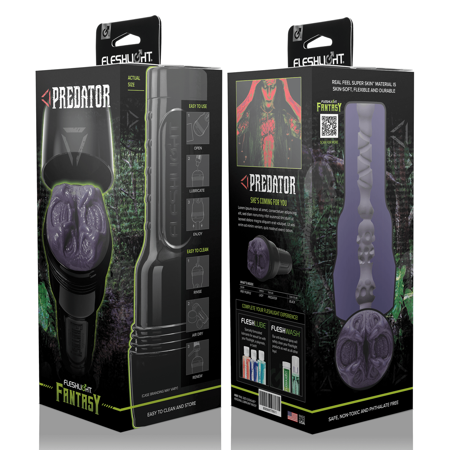 Masturbators Fantasy Predator Fleshlight