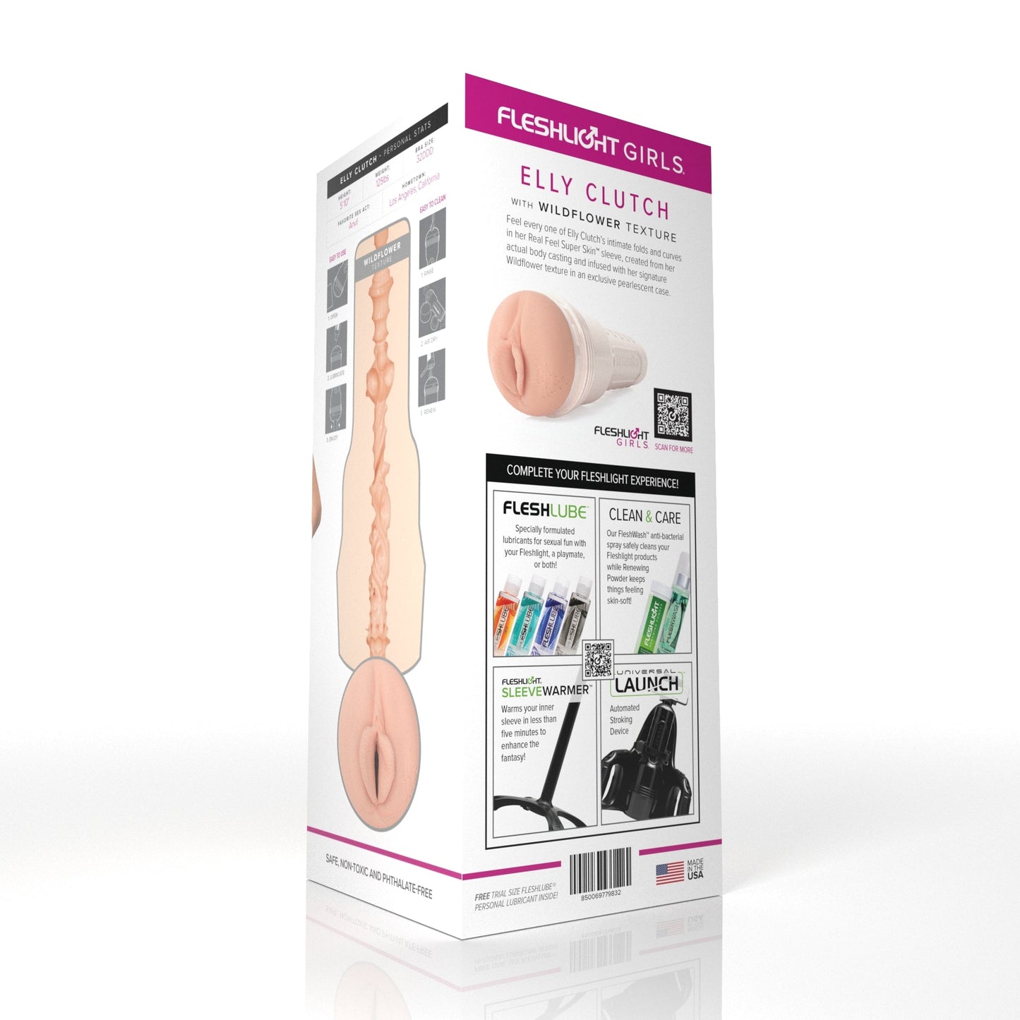 Elly Clutch Fleshlight Sun - Kiss (Butt) With Case Fleshlight