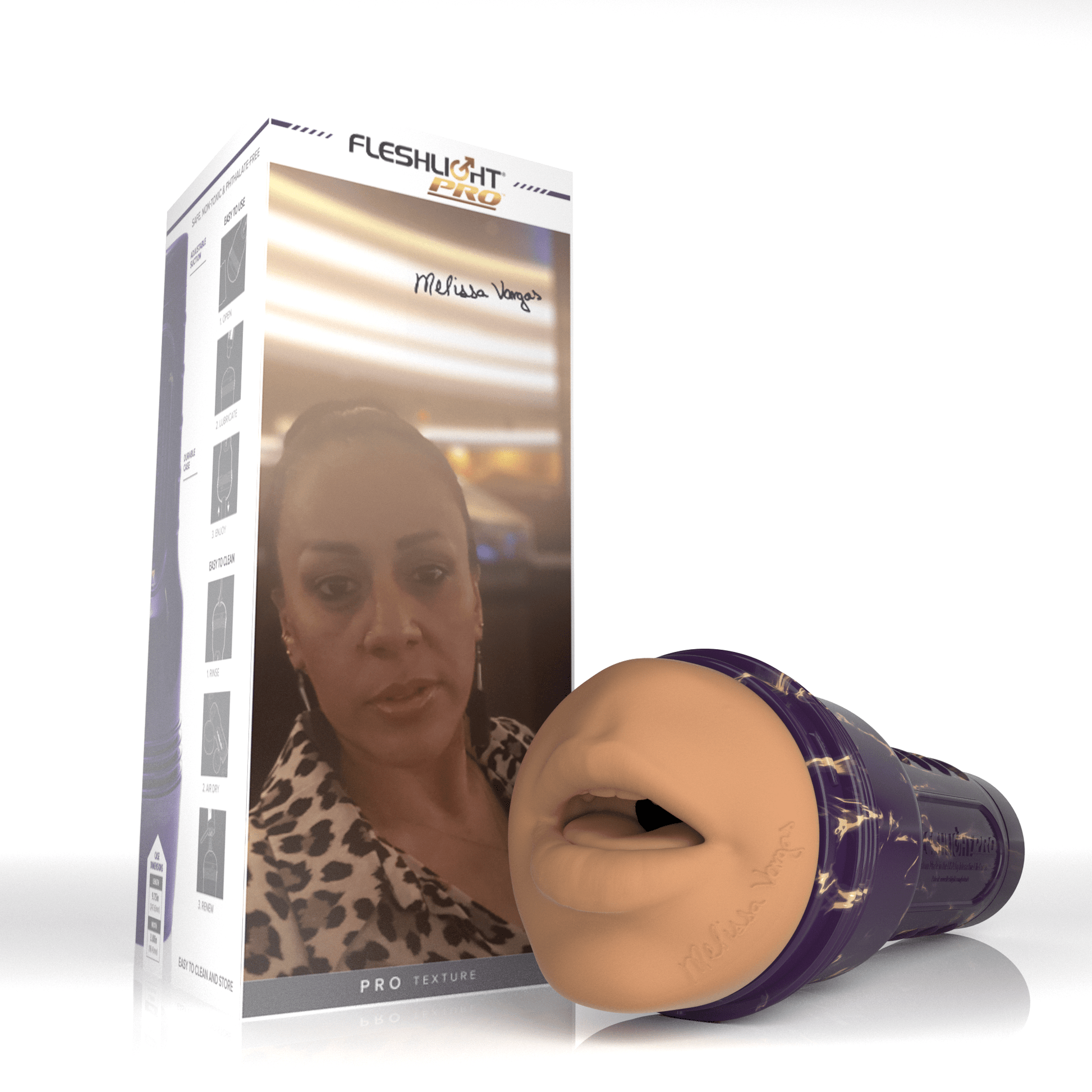 Fleshlight Pro Melissa Vargas Mouth Stroker Allure 150