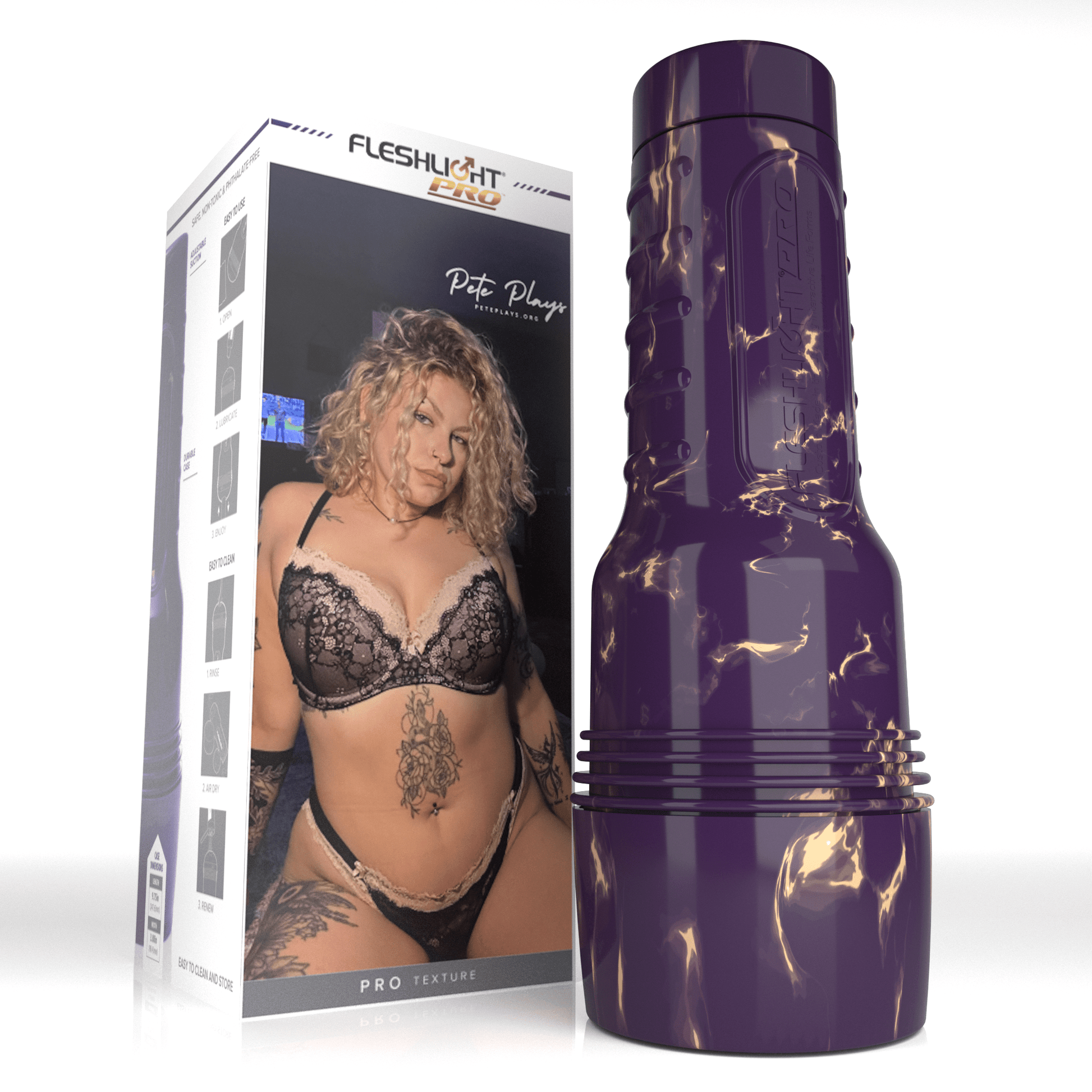 Fleshlight Pro Pete Plays Lady Stroker Allure 150