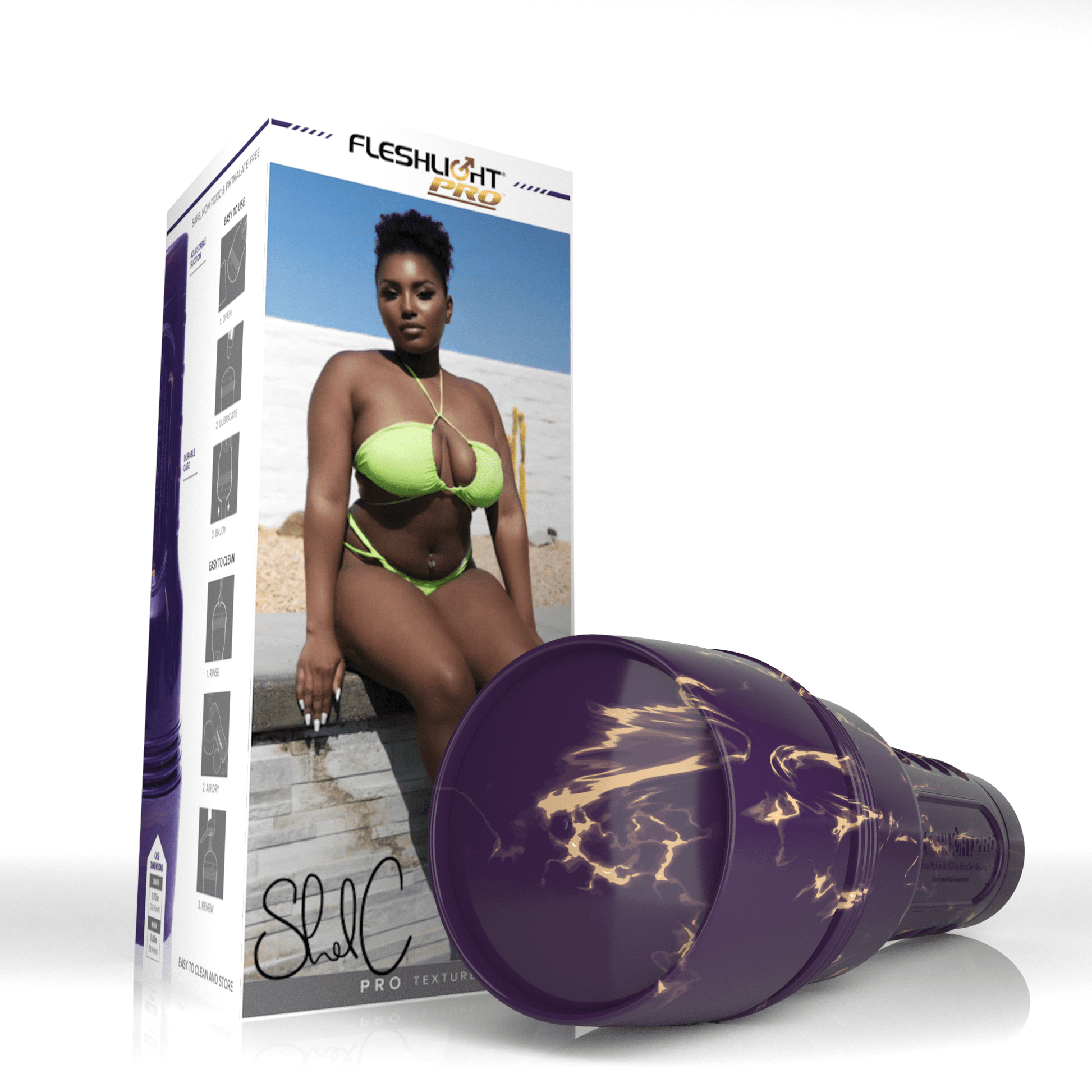 Fleshlight Pro ShelCierra LadyBits Stroker Allure 150