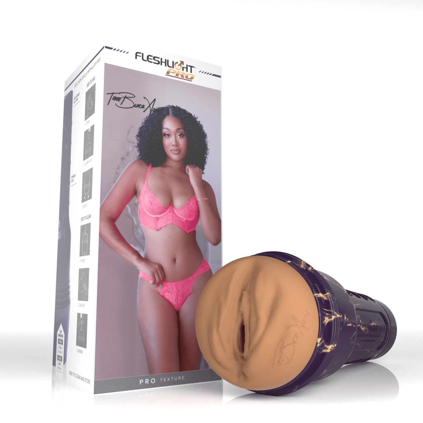 Fleshlight Pro TheeBlackAsian Hoochipapi Stroker Allure 150